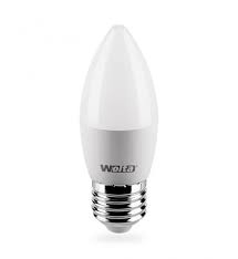 Лампа св/д Wolta свеча 7,5W 625lm Е27 6500К C37