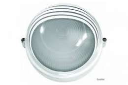 Свет-к НБП 100W 130° IP54 (круг+реснички) Camelion 1104S