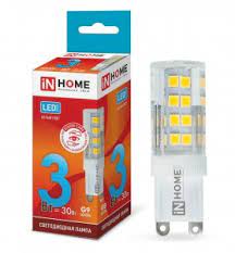 Лампа св/д ASD/inHome G9 3W 6500К 220V