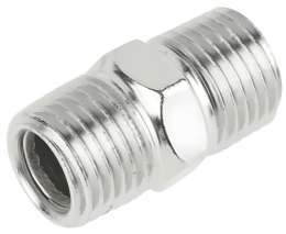 Соединение нар. резьба 1/2"х нар. резьба1/4 (сталь) ЕСО