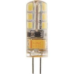 Лампа св/д 12V Feron G4 3W 2700К силикон 38х11 ПОД 0