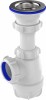 Сифон для раковины выпуск 1 1/2х40, без гофры, малый, Aquant SO100-22-MR