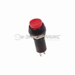 Выключатель-кнопка ON-OFF 250V 1A (2c) красная