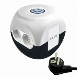 Удлинитель Старт кубик 6гн+2USB, выкл, 3м с/з