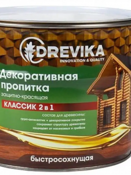 Антисептик DREVIKA  2в1 9л в ассортим