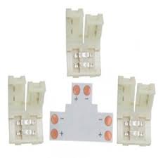 Коннектор 2 конт для SMD3528: T плата+3 зажима