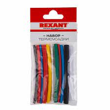 Термо трубка (набор №1авто) 10шт по 10см REXANT